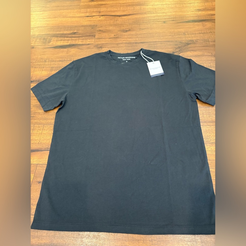 Peter Manning Black Short Sleeve Tee